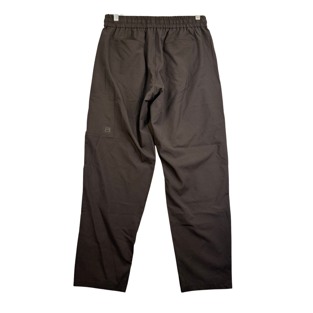 Avalanche Outdoor Supply Co Womens M Black Cargo Pants Elastic Waist Drawstring - Picture 2 of 10